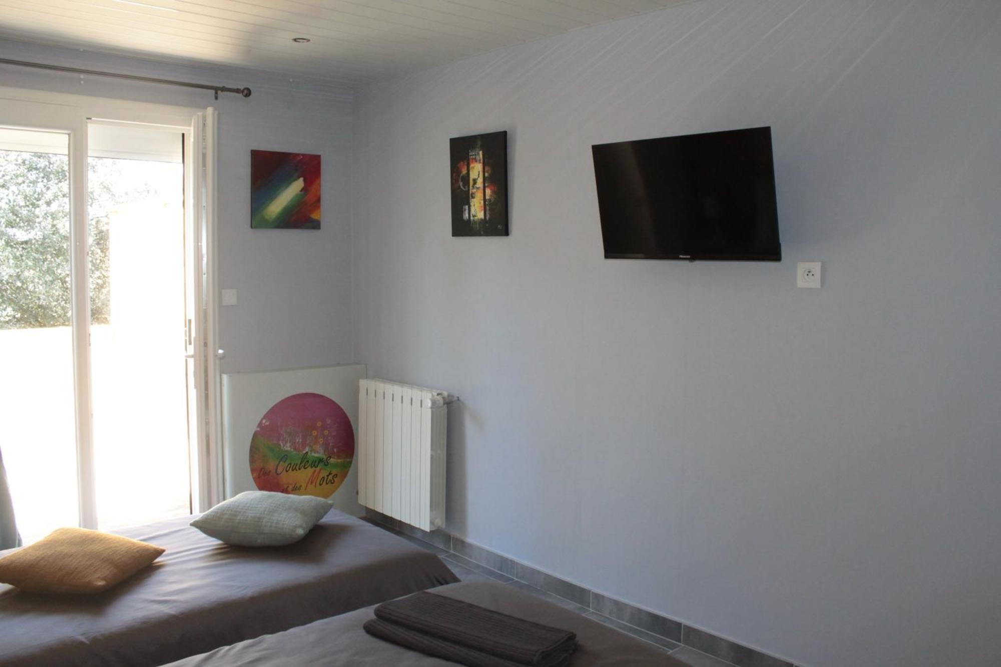 Chambres D'Hotes Des Couleurs Et Des Mots Villeneuve-de-Berg Buitenkant foto